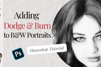 Adding Dodge & Burn to B&W photos for impact 