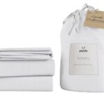 Panda London bamboo and French linen bedding set