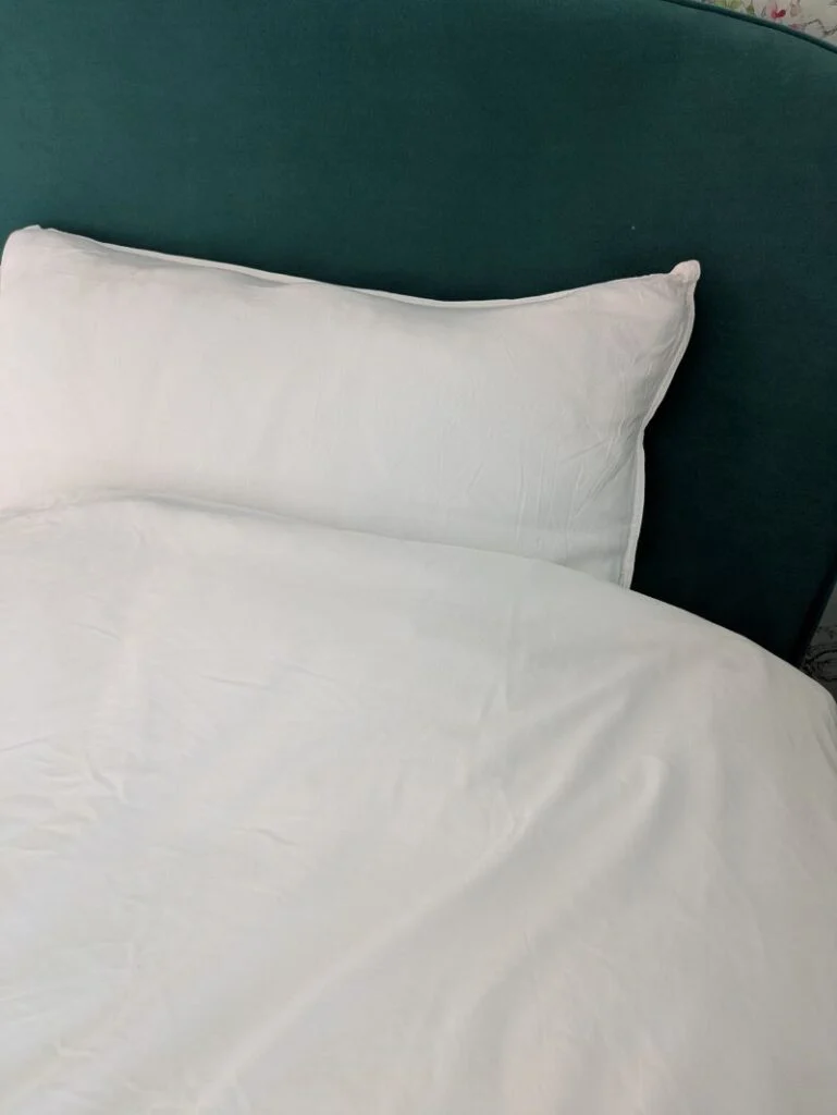 Picture of Panda London bedding on my bed