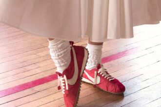 nike jacquemus moon shoe university red 2