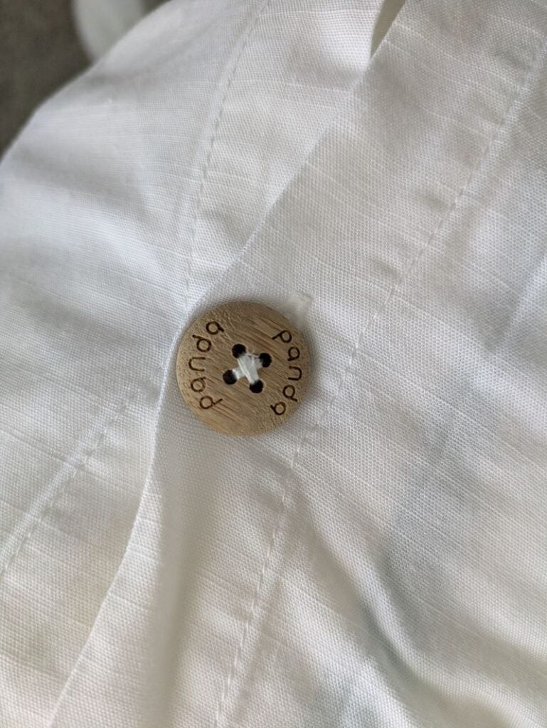 Picture of Panda London bamboo button