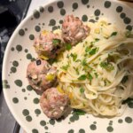 greek turkey meatballs, family friendly recipe