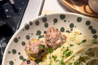 greek turkey meatballs, family friendly recipe
