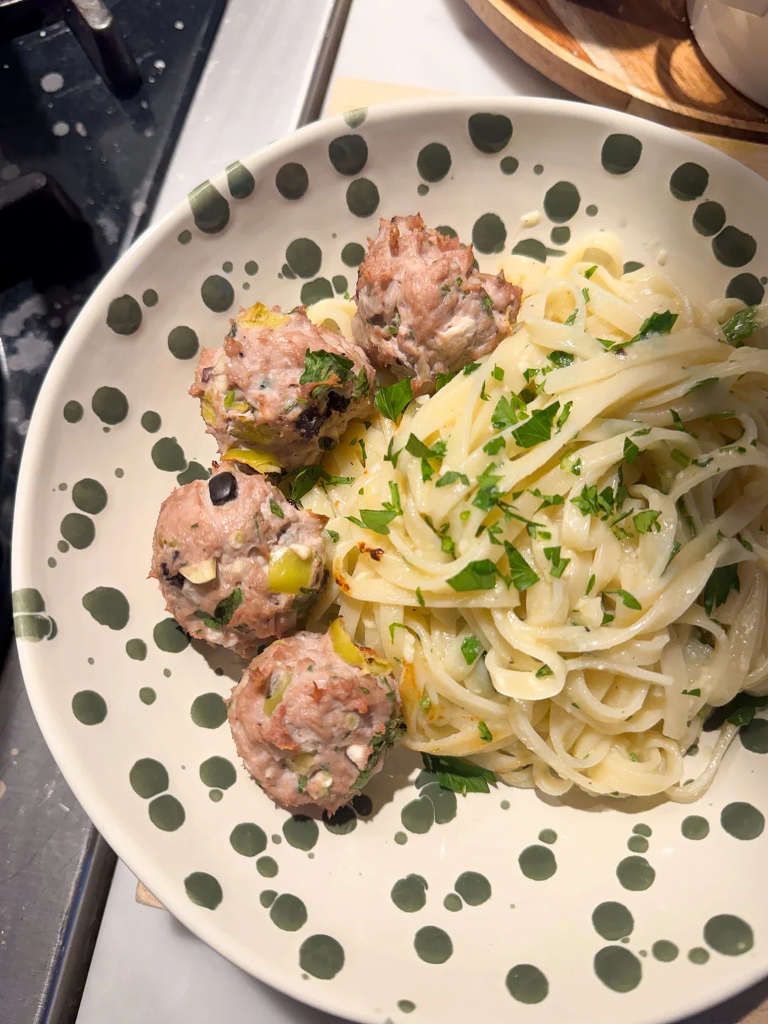 greek turkey meatballs, family friendly recipe