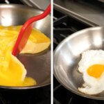 The secret to removing eggs from stainless steel