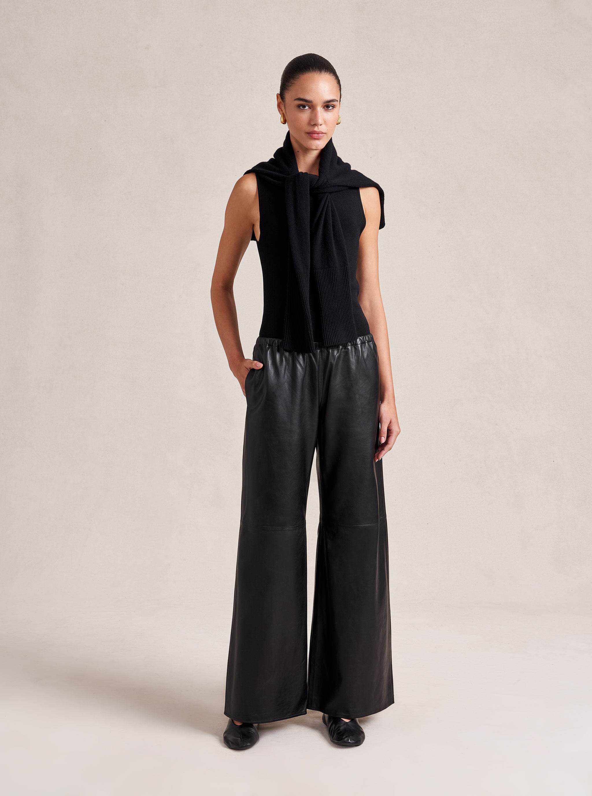 Leather Colby Pant Xxs