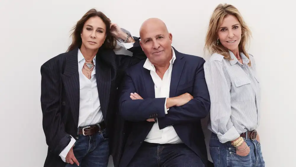 Ba&sh cofounders Sharon Krief, Dan Arrouas and Barbara Boccara