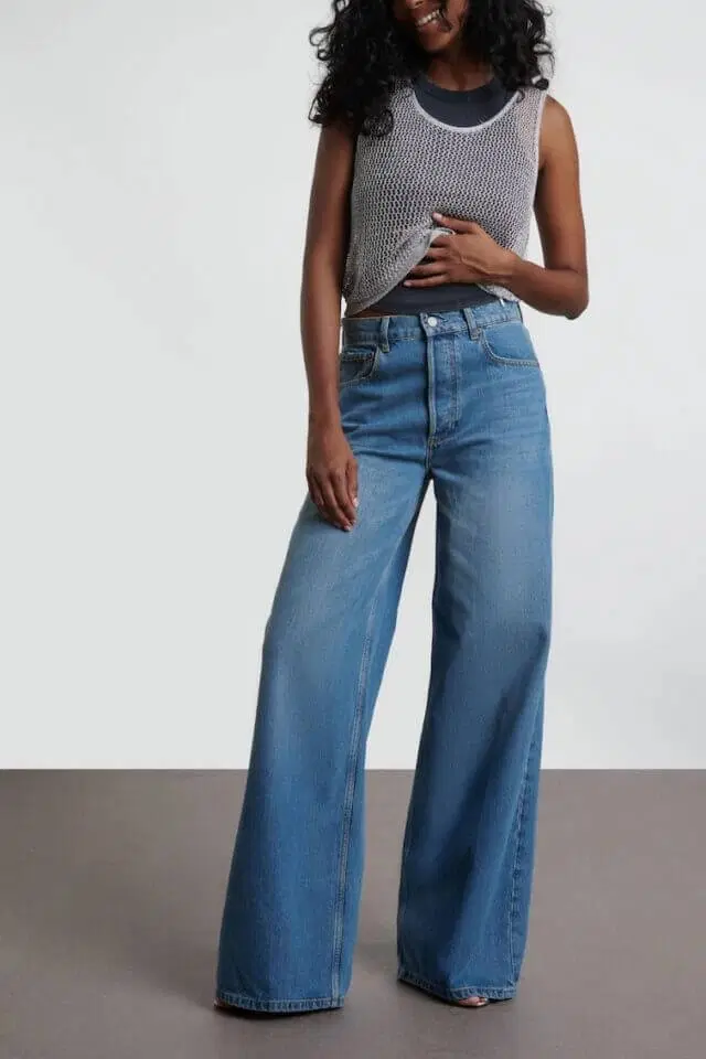 Wide-Leg Sustainable Jeans for her by Boyish