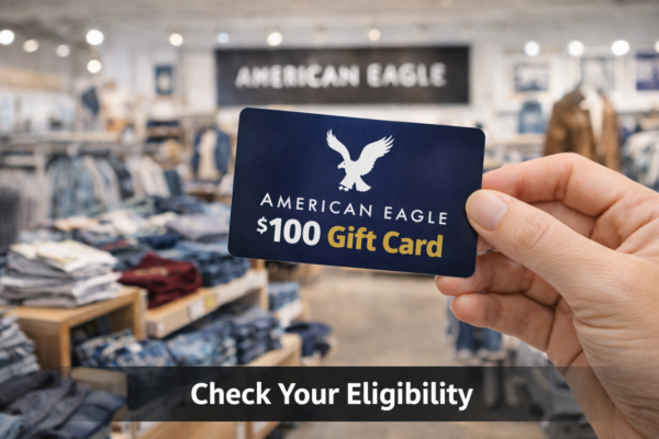 Free $100 American Eagle Gift Card – Check Today’s Promotion