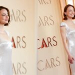 Emma Stone at the 2026 Oscars.