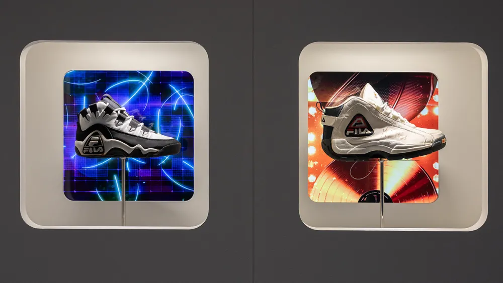 Fila, Brand Experience Center, Museum, Italy, archives, shoes, footwear, sneakers