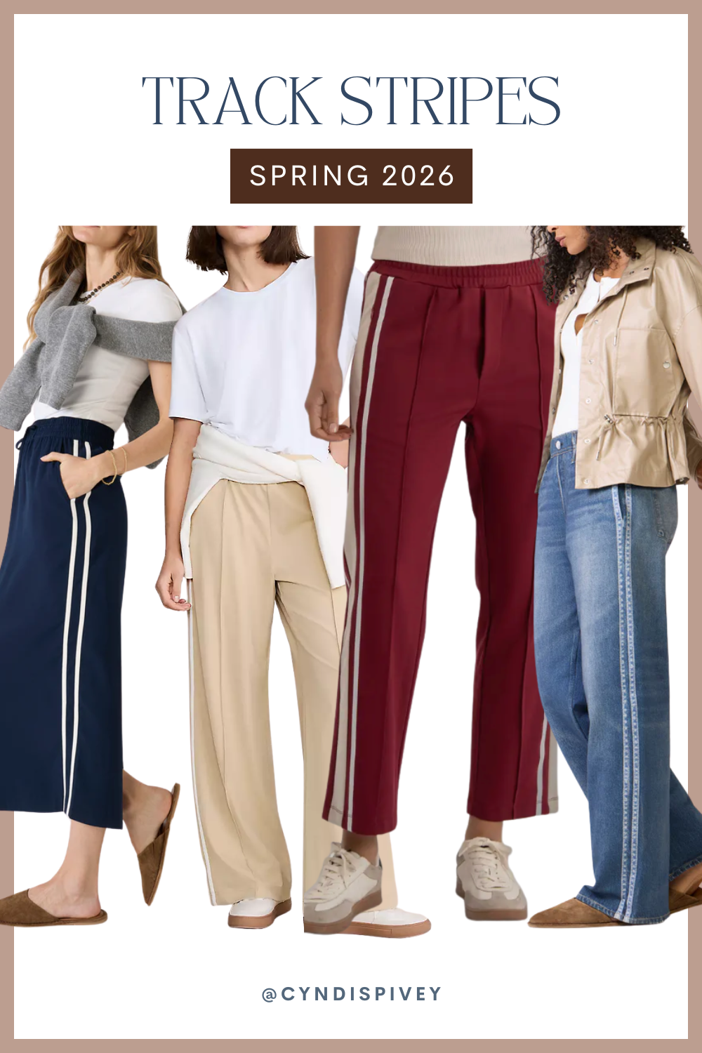 Track Stripe Pants Spring 2026