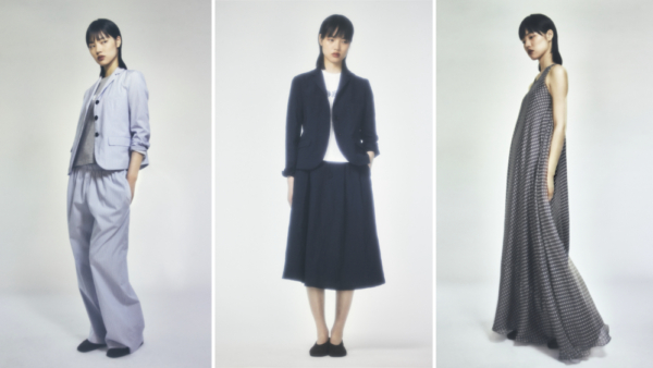 Looks from the Aspesi spring 2026 capsule collection by Alberto Aspesi