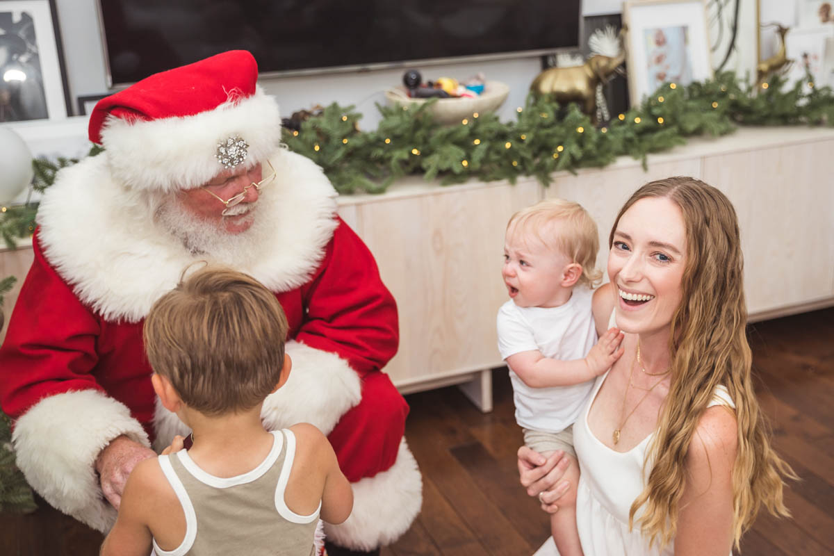 Kimberly Lapides eatsleepwear christmas themed birthday party for 4 year old