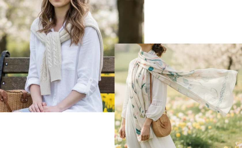 Women's accessories for a spring photo shoot | Skylum Blog