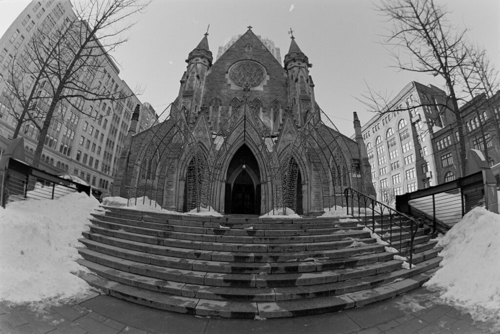 Cathedral in Montreal 